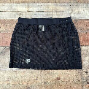 Trendy Mesh Skirt By TOF Paris Black Designed Sewn In Paris Stylish Fetish Wear